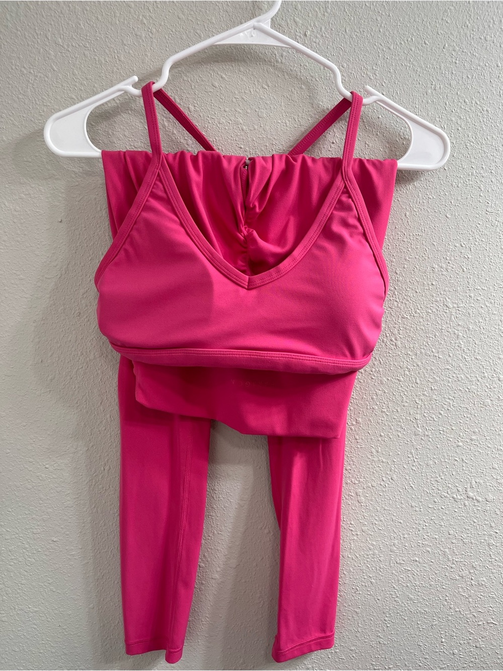 Paragon Fitwear Hot Pink Tank & Legging Set